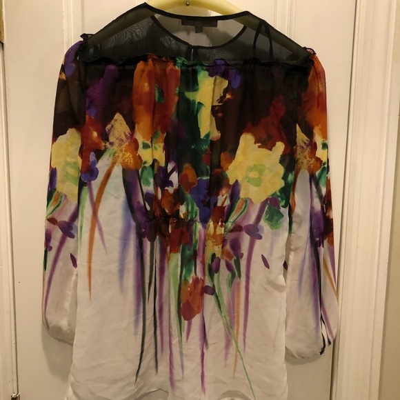 Lie Sheer Floral Blouse - Picture 2 of 13